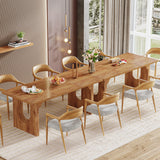 Tribesigns Modern Dining Table for 6 to 8 People, 71" Large Kitchen Dining Table