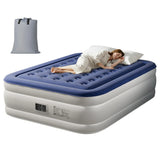 Queen Air Mattress w/ Built-in Pump, 18in Quick Inflation/Deflation Inflatable