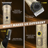 Beard Trimmer for Men Electric Razor Shaver Cordless Hair Clipper Shaving Kit for Mustache Body Nose Ear Hair