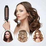 Valentine Gift Hair Curler Straightener Electric Hair Brushes Hot Comb Professional Curling Iron Heated