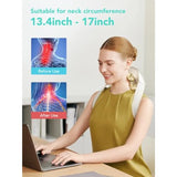 Neck Massager for Pain Relief Deep Tissue Shiatsu Neck and Shoulder Massager with Heat Flex Design for Relaxation and Muscle Re
