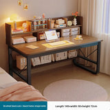 New Model Desk Bookshelf Integrated Student Writing Desk Simple Office Desk