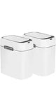 BestOffice | 13 Gallon Trash Can with Lid | Automatic Touchless Garbage Can