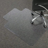 Office Chair Mat Clear Floor Mats with Lip Low-Pile Carpets Extended Under-Desk