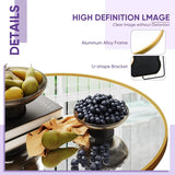 Wavy Full Length Mirror with Stand, 71” x 28" Floor Mirror, Wall Mounted