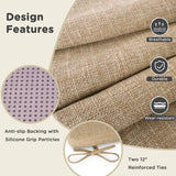 Square Chair Cushions for Dining Chairs 6 Pack Non Slip Seat Cushions for Kitchen Chairs