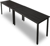 Conference Tables 8ft Office Computer Desk for Meeting Room Study Writing Printer Podcast Table for 4-8 People
