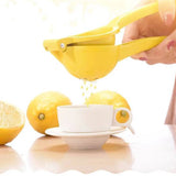 Home Manual Lemon Squeezer Aluminum Alloy Hand Pressed Orange Fruit Juicer