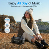 30W Portable Bluetooth Wireless Speakers, IPX6 Waterproof Outdoor, 24H Playtime