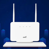 WiFi Router 300Mbps 4G Router Wireless Modem External Antenna with Sim Card Slot EU Plug