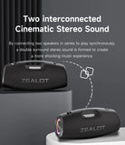 ZEALOT S78 100W Wireless Speakers, DSP Technology ,Dream Light, Outdoor
