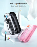 Fairywill Sonic Electric Toothbrush FW-D7 set USB Charge Toothbrushes case for Adult with tooth brush Heads