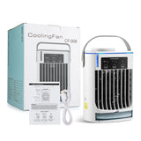 Mini Portable Air Conditioner Fan, Mobile Small Conditioning Fan for Room