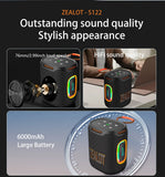 ZEALOT S122 25W Portable Wireless Speaker, Wireless Speaker, Bass Boost,