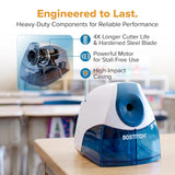 Heavy-Duty Electric Pencil Sharpener for Classroom, Stall-Free Motor, Large