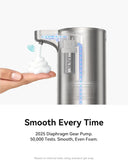 Automatic Foaming Soap Dispenser Touchless, 0.2s Fast Sensor, USB-C Rechargeable