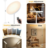 LED Floor Lamps, 2800Lm Standing Lamp Remote and Feet Switch