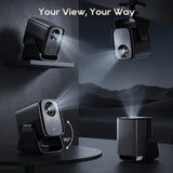 LYNCast Smart Projector with WIFI6 and Bluetooth5.4, 8K Support, X5AS,