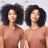 Travel-use lightweight hair dryer with ergonomic design, black color, fast drying and frizz smoothing