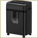 12-Sheet Cross Cut Shredder for Home Office, 5.5 Gal Pullout Bin