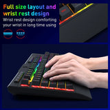 Redragon K525 PRO RGB 3-Mode Wireless Membrane Multimedia Keys,