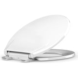 Elongated Toilet Seat with Quick-Release And Quick-Attach Plastic Toilet Seat with Soft Close