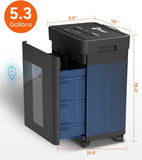 Micro-Cut Paper Shredder P-4, 12 Sheets, 10-Min Run, Auto Reverse