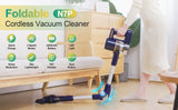 N7P Foldable Cordless Stick Vacuum Cleaner, 20Kpa for Household Cleaning