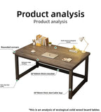 Exquisite Computer desk Solid wood learning Writing desk Game e-sports table