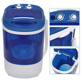 2-IN-1 Portable Washer and Spinner Combo 5.7LBS Mini Washing Machine 2.2LBS Spin Dryer