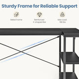 L Shaped Desk 39 Inch Computer Desk Gaming Desks Home Office PC Table