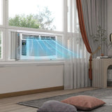 6,000 BTU Window Air Conditioner Cool up to 250 Sq. Ft w/Wifi Controls