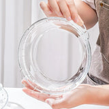 Glass Baking Dish Set 2-Pack (7"/8"), Round Pie Bakeware with Handles
