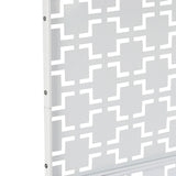 1.9m/ 6.2ft Privacy Screen Outdoor Decorative Panels Planter Wall Metal Fence Panels Modern Privacy Screen