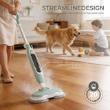 Apical Life Steam & Scrub Steam Mop, All-in-One Scrubbing and Sanitizing