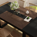 Large Rectangular Conference Table 6-8 Person Modern Office Meeting Room