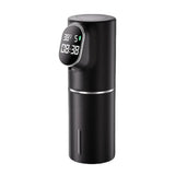 Automatic LED 320ML Liquid Foam Soap Dispenser 5 Adjustable Levels Rechargeable Soap Device Can Wall Mount for Bathroom Kitchen