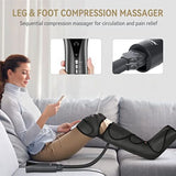 Foot and Leg Compression Massager for Circulation and Pain Relief