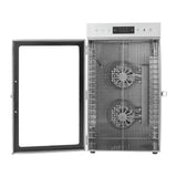 18 Tray Food Dehydrator, Stainless Steel Fruit & Meat Dryer Machine, 110V with LED Light