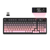 M96 Wireless Gaming Keyboard Creamy Membrane with Rainbow Backligh