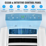 12,000 BTU Dual Hose Portable Air Conditioner 3-in-1 AC Unit w/ Remote