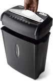8-Sheet Cross-Cut Paper and Credit Card Shredder with 3.7-Gallon Wastebasket