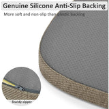 Dining Chair Cushions Set of 4 High-Resilience Foam Windsor Seat Pads Kitchen Chair