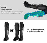 Leg Massager Air Pneumatic Compression Boots Athlete Pump Controller