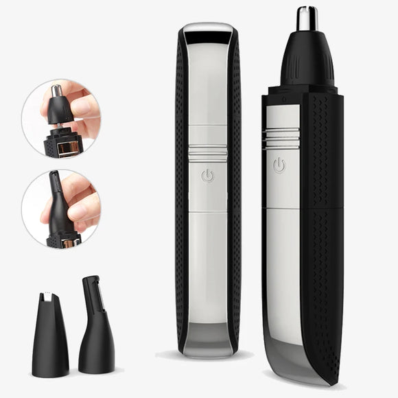 3 in 1 Men's Electric Nose & Ear Hair Trimmer Eyebrow Razor & Cleaning-MD DC PRINT