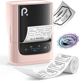 PM220S Label Maker Machine with Tape, 2 Inch Bluetooth Thermal Label Printer, Portable Sticker Printer for School, Offic