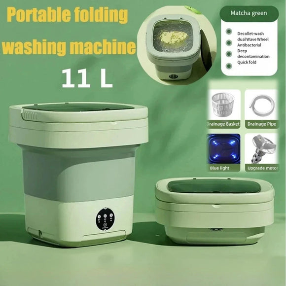 Portable Washing Machine 6L Large Capacity Clothes Spin Dryer MD DC PRINT