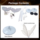 2PCS 23.6" Wedding Butterfly LED Floor Lamp for Wedding Party