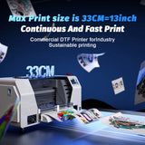 OYfame 33CM DTF Printer A3 For Epson XP600 Directly To Film a3 tshirt printing machine textil a3 Impresora Dtf A3 DTF machine