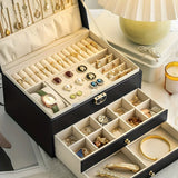 1PC Necklace Earrings Jewelry Storage Organizer Box, Ideal choice for Gifts